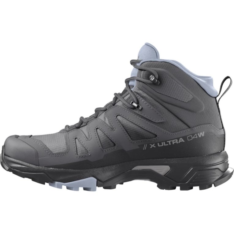 Botas Montaña Salomon X Ultra 4 Mid GTX Mujer Negros | MX DYRE087